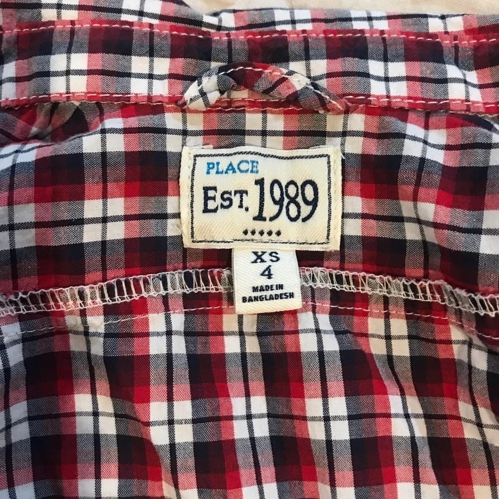 🍿Plaid Button Down Shirt